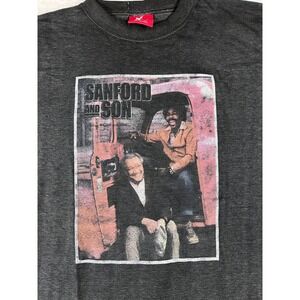 Sanford and Son TV‎ Show Graphic T Shirt 2XL Charcoal Made in Russia